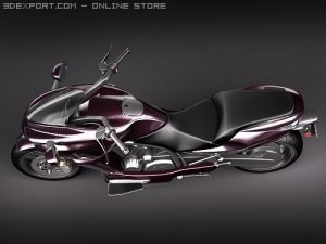 Honda DN-01 2010 3D Model