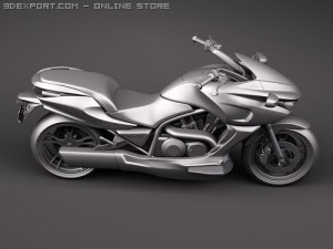 Honda DN-01 2010 3D Model