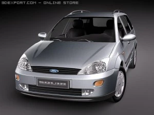 Focus Estate 1998-2003 3D Model