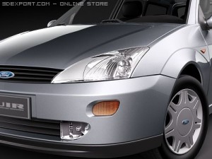 Focus Estate 1998-2003 3D Модель