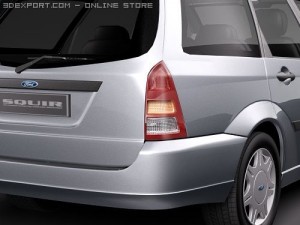 Focus Estate 1998-2003 3D Модель