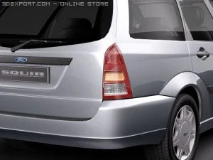 Focus Estate 1998-2003 3D Model