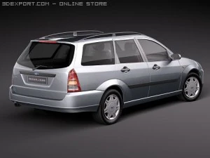 Focus Estate 1998-2003 3D Model