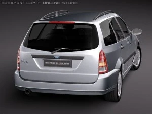 Focus Estate 1998-2003 3D Model