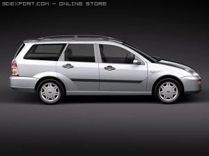 Focus Estate 1998-2003 3D Model