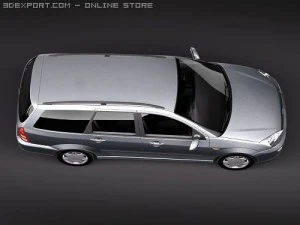 Focus Estate 1998-2003 3D Model
