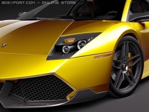 Murcielago LP670-4 SuperVeloce 3D मॉडल