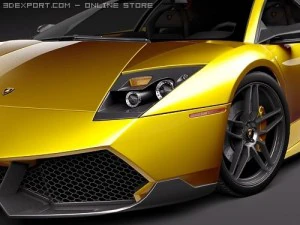 Murcielago LP670-4 SuperVeloce 3D Model