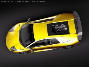 Murcielago LP670-4 SuperVeloce 3D मॉडल
