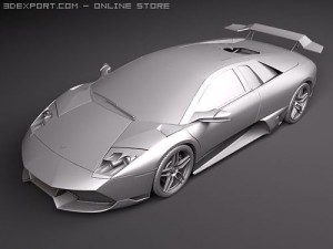 Murcielago LP670-4 SuperVeloce 3D मॉडल