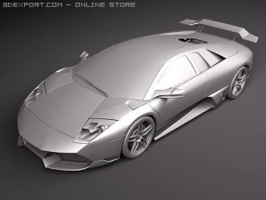 Murcielago LP670-4 SuperVeloce 3D Model