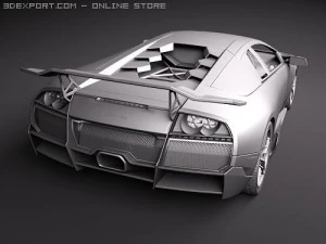 Murcielago LP670-4 SuperVeloce 3D Model