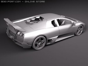 Murcielago LP670-4 SuperVeloce 3D मॉडल