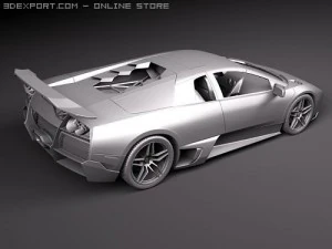 Murcielago LP670-4 SuperVeloce 3D Model