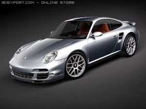 Porsche 911 Turbo 2010 Modello 3D