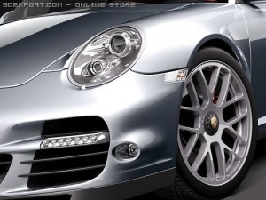 Porsche 911 Turbo 2010 Model 3D