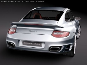 Porsche 911 Turbo 2010 Model 3D