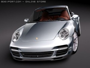 Porsche 911 Turbo 2010 Model 3D