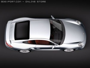 Porsche 911 Turbo 2010 Model 3D