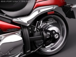 Suzuki Boulevard Intruder 3D Model