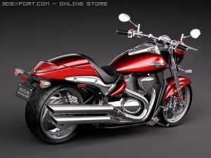 Suzuki Boulevard Intruder 3D Model
