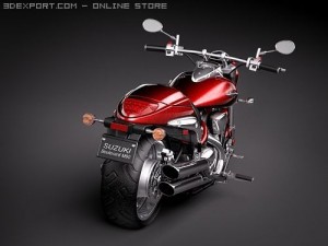 Suzuki Boulevard Intruder 3D Model