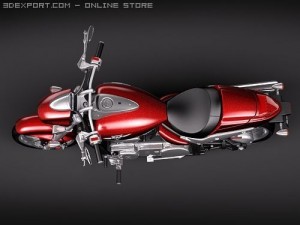 Suzuki Boulevard Intruder 3D Model