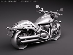 Suzuki Boulevard Intruder 3D Model