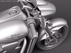 Suzuki Boulevard Intruder 3D Model