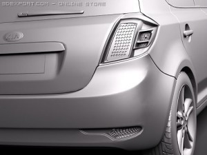 Kia Ceed 5-door 2010 3D Model