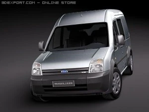 Transit Connect 2012 3D Model