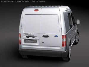 Transit Connect 2012 3D Model