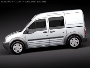 Transit Connect 2012 3D Model
