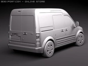 Transit Connect 2012 3D Model
