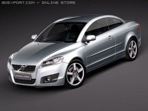 Volvo C70 2010 Modello 3D