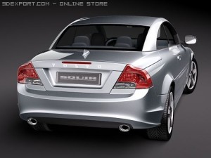 Volvo C70 2010 Model 3D