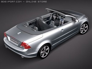 Volvo C70 2010 Model 3D