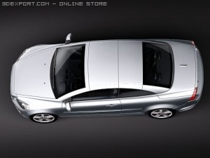 Volvo C70 2010 Model 3D