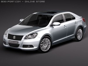 Suzuki Kizashi Sedan Model 3D
