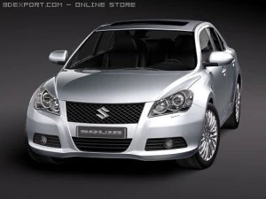 Suzuki Kizashi Sedan 3D Model