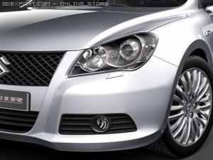 Suzuki Kizashi Sedan Modèle 3D