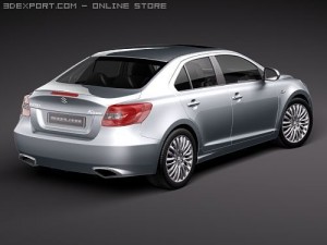 Suzuki Kizashi Sedan Modèle 3D