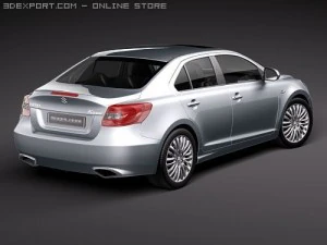 Suzuki Kizashi Sedan 3D Model