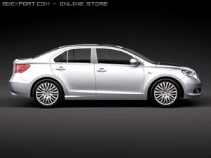 Suzuki Kizashi Sedan 3D Model