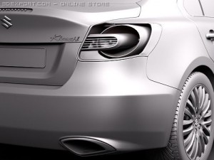 Suzuki Kizashi Sedan Modèle 3D