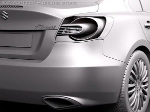 Suzuki Kizashi Sedan 3D Model