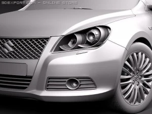 Suzuki Kizashi Sedan 3D Model
