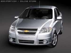 Chevrolet Aveo Sedan 3D Model
