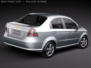 Chevrolet Aveo Sedan 3D Model