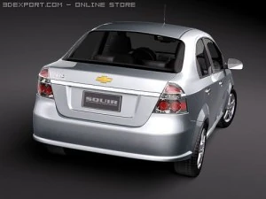 Chevrolet Aveo Sedan 3D Model